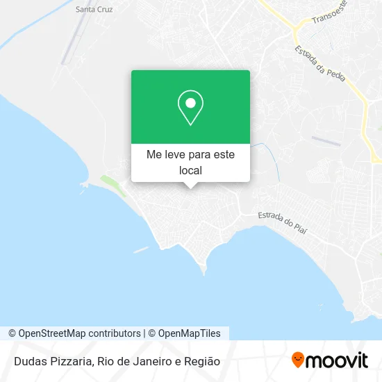 Dudas Pizzaria mapa