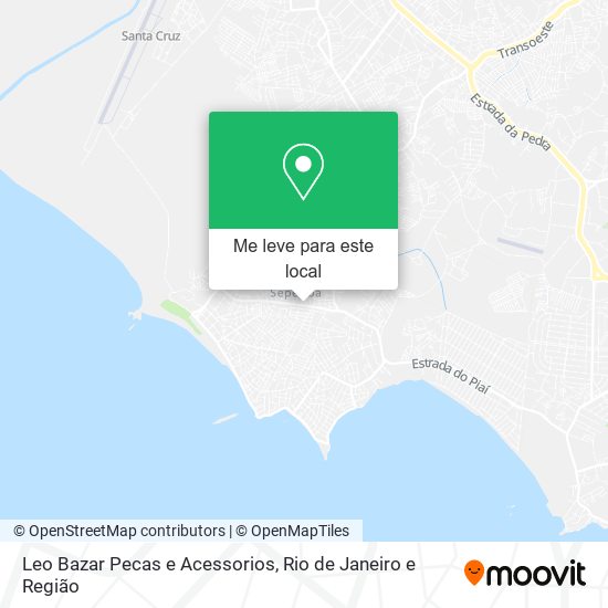 Leo Bazar Pecas e Acessorios mapa