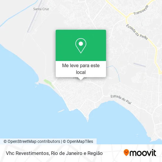 Vhc Revestimentos mapa