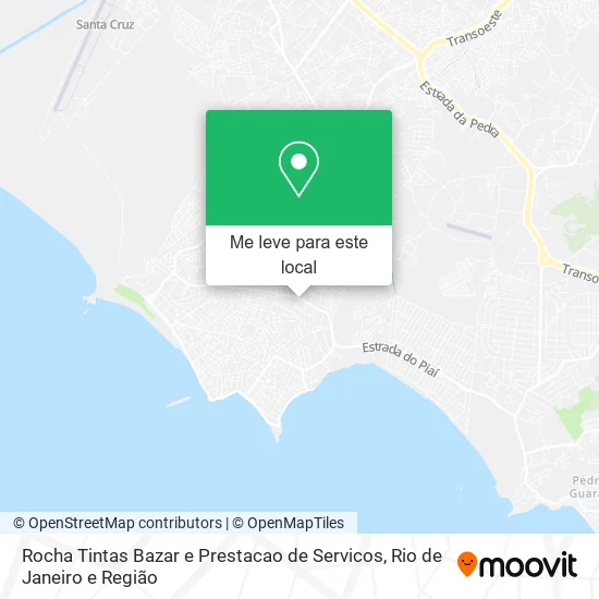Rocha Tintas Bazar e Prestacao de Servicos mapa