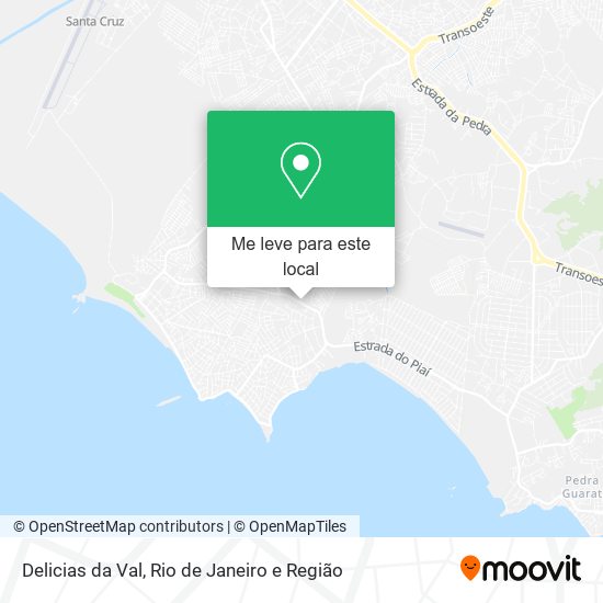 Delicias da Val mapa