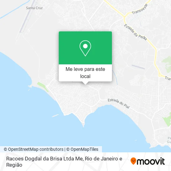 Racoes Dogdal da Brisa Ltda Me mapa
