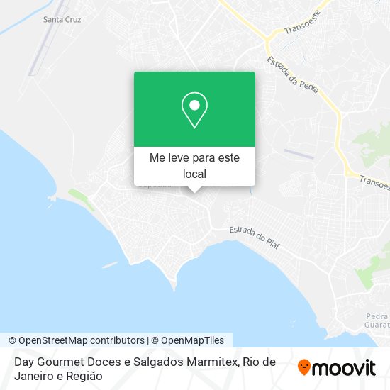 Day Gourmet Doces e Salgados Marmitex mapa