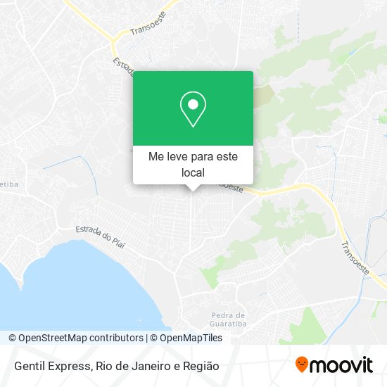 Gentil Express mapa