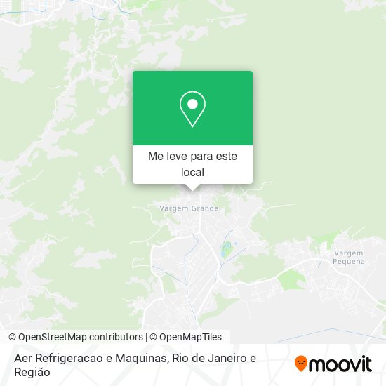 Aer Refrigeracao e Maquinas mapa