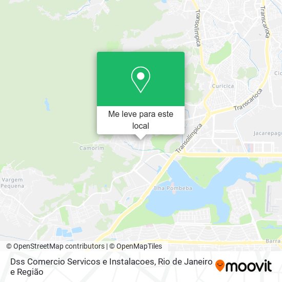 Dss Comercio Servicos e Instalacoes mapa