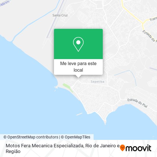 Motos Fera Mecanica Especializada mapa