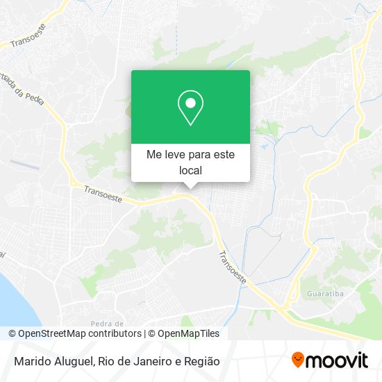 Marido Aluguel mapa