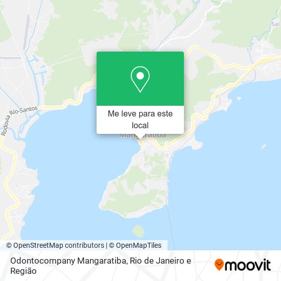 Odontocompany Mangaratiba mapa