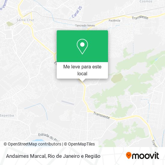 Andaimes Marcal mapa