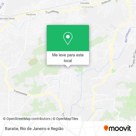 Baratie mapa