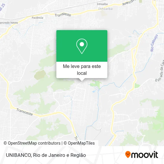 UNIBANCO mapa