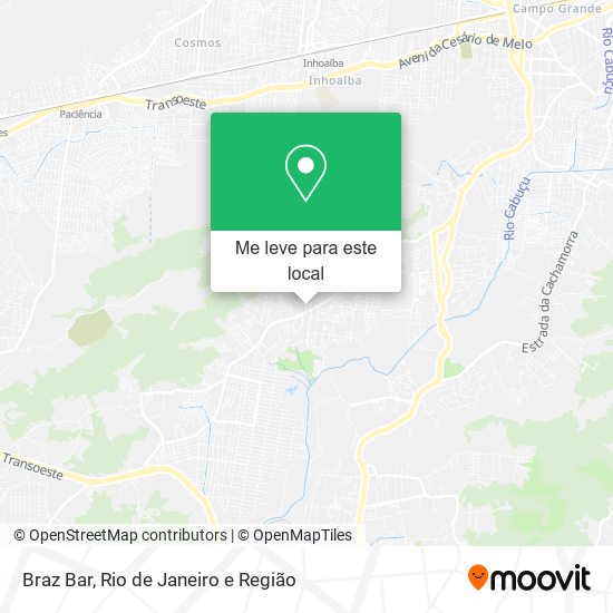 Braz Bar mapa