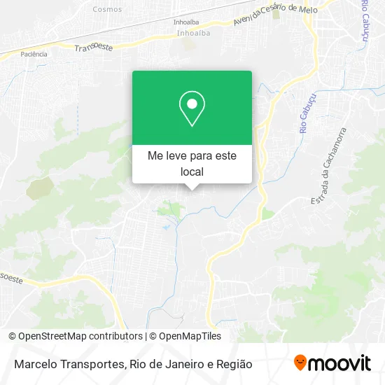 Marcelo Transportes mapa