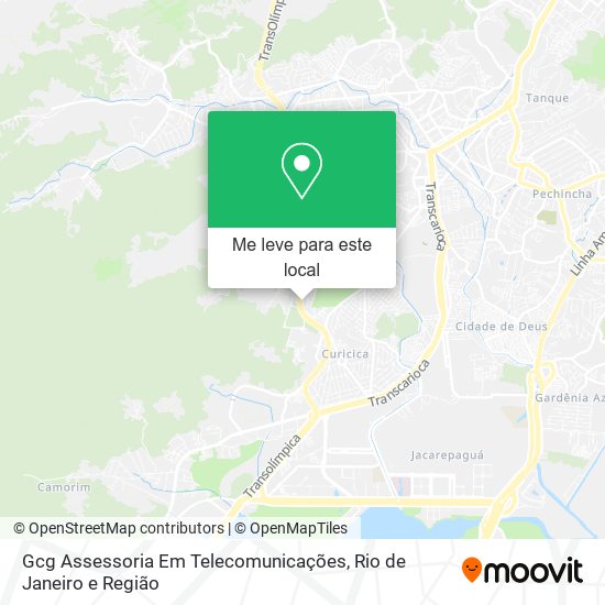 Gcg Assessoria Em Telecomunicações mapa