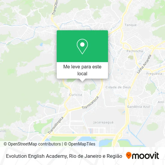 Evolution English Academy mapa