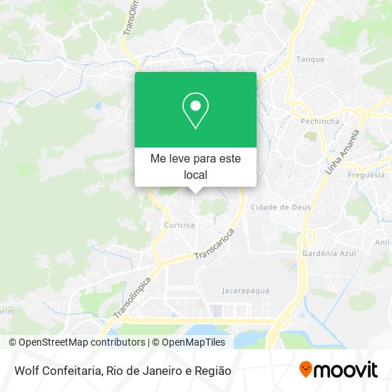 Wolf Confeitaria mapa