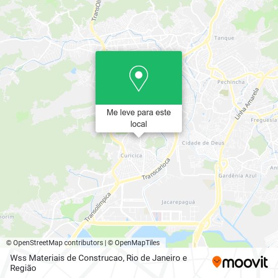 Wss Materiais de Construcao mapa