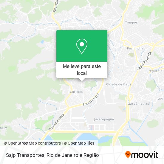 Sajp Transportes mapa