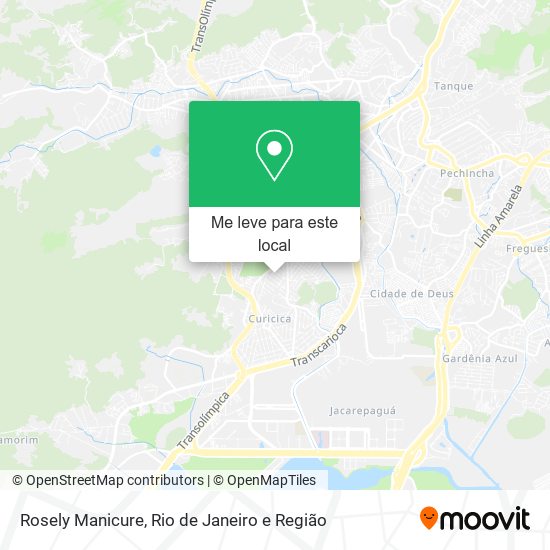 Rosely Manicure mapa