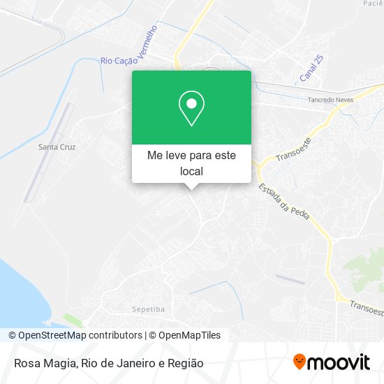 Rosa Magia mapa