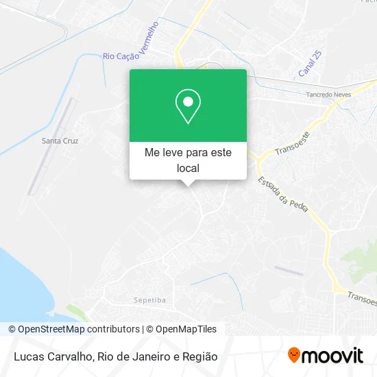 Lucas Carvalho mapa