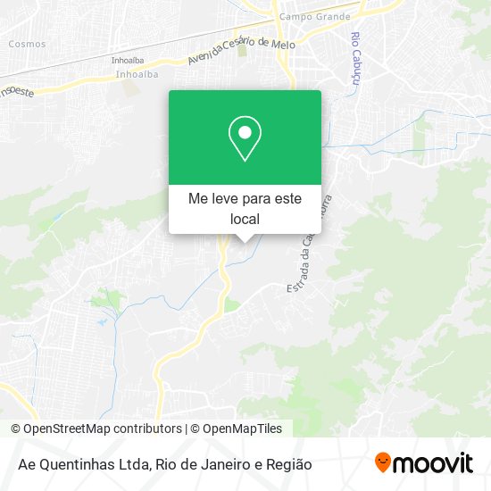 Ae Quentinhas Ltda mapa