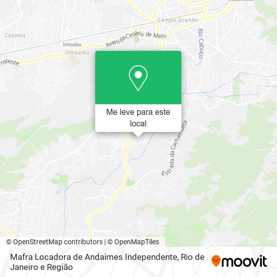 Mafra Locadora de Andaimes Independente mapa