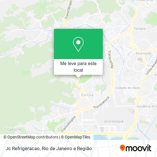 Jc Refrigeracao mapa