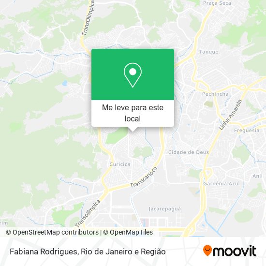 Fabiana Rodrigues mapa