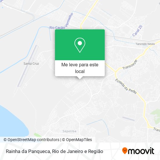 Rainha da Panqueca mapa