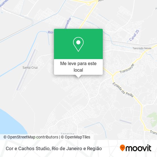 Cor e Cachos Studio mapa