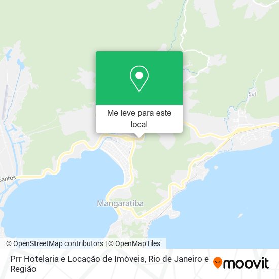 Prr Hotelaria e Locação de Imóveis mapa