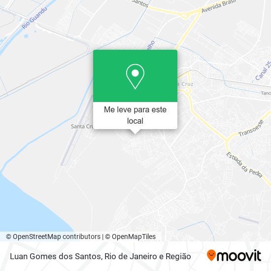 Luan Gomes dos Santos mapa