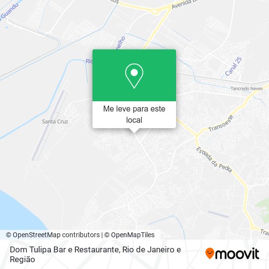 Dom Tulipa Bar e Restaurante mapa