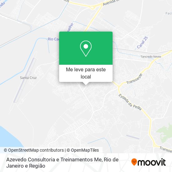 Azevedo Consultoria e Treinamentos Me mapa