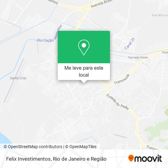 Felix Investimentos mapa