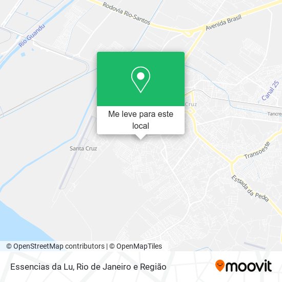 Essencias da Lu mapa