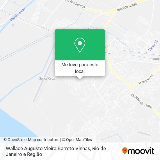 Wallace Augusto Vieira Barreto Vinhas mapa