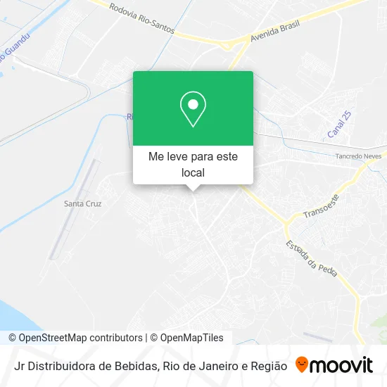 Jr Distribuidora de Bebidas mapa