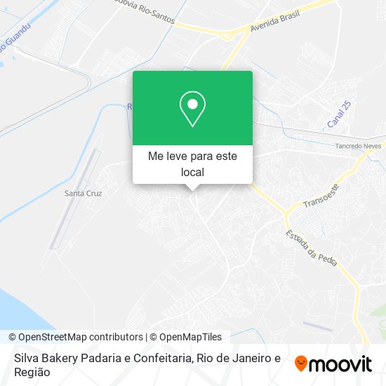 Silva Bakery Padaria e Confeitaria mapa