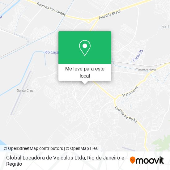 Global Locadora de Veiculos Ltda mapa
