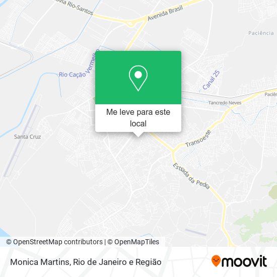 Monica Martins mapa