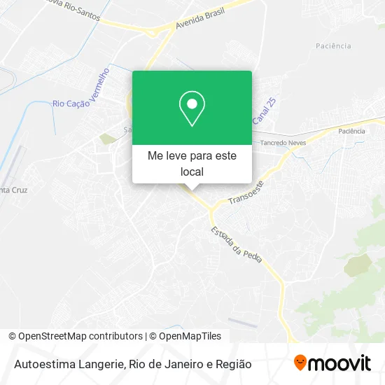 Autoestima Langerie mapa