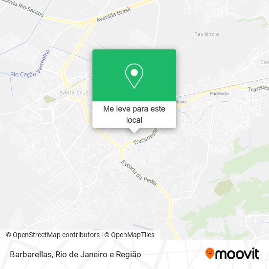 Barbarellas mapa