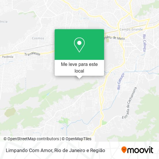 Limpando Com Amor mapa