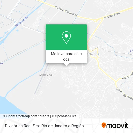 Divisórias Real Flex mapa