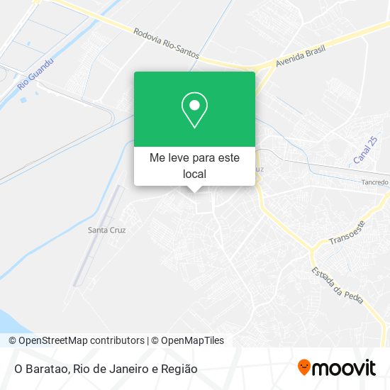 O Baratao mapa