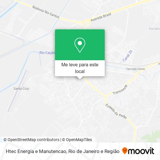 Htec Energia e Manutencao mapa