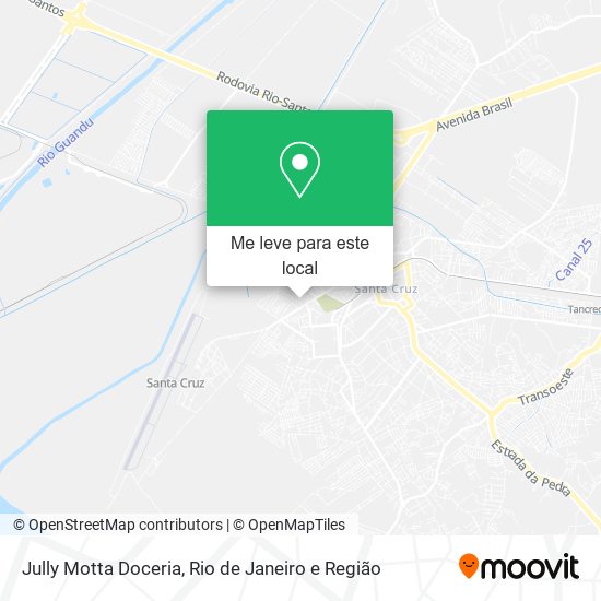 Jully Motta Doceria mapa